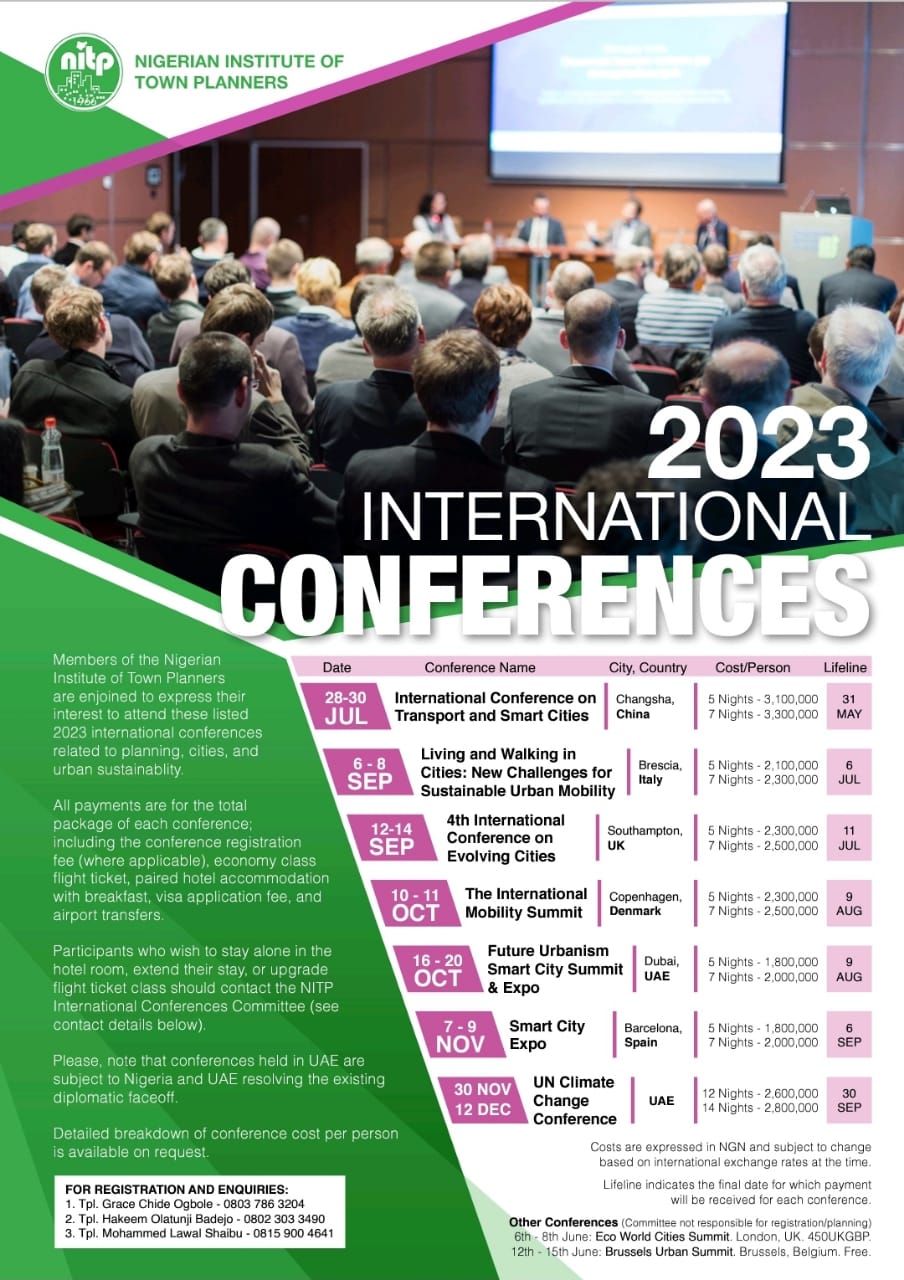 2023 International Conferences List
